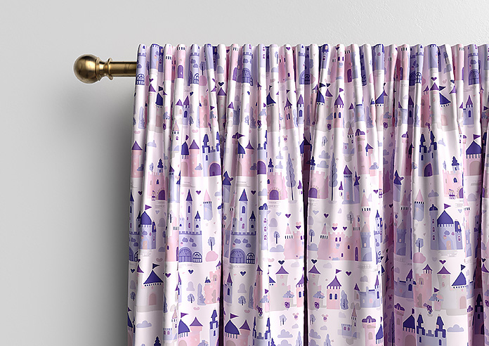 Magic Castle, Fairy Purple - Made to Measure Curtains - Image 9
